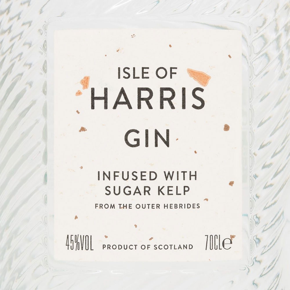 Isle of Harris Gin - Etikett
