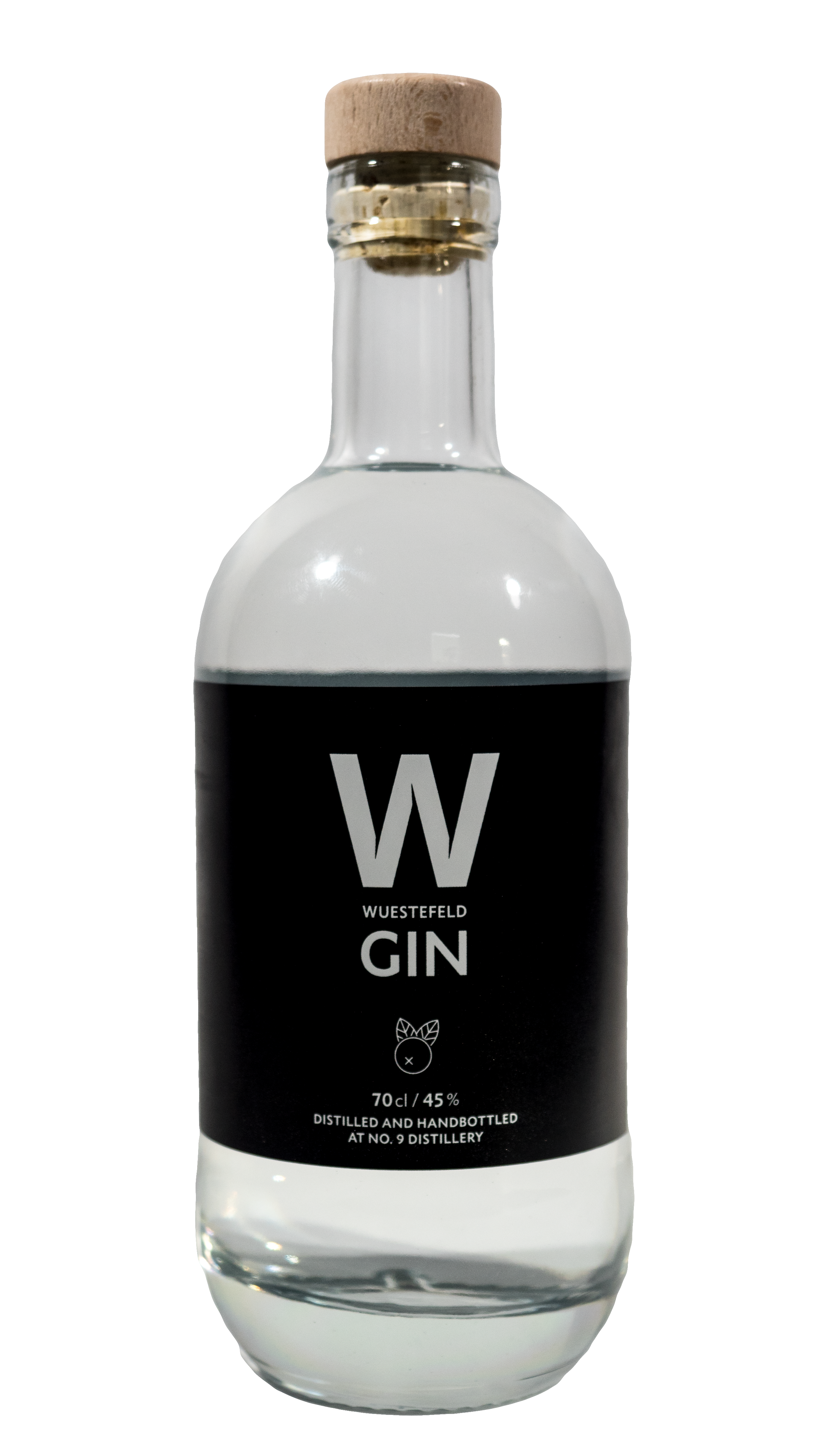 The Nine Springs DRY GIN Wuestefeld 0,7l 45 %Vol