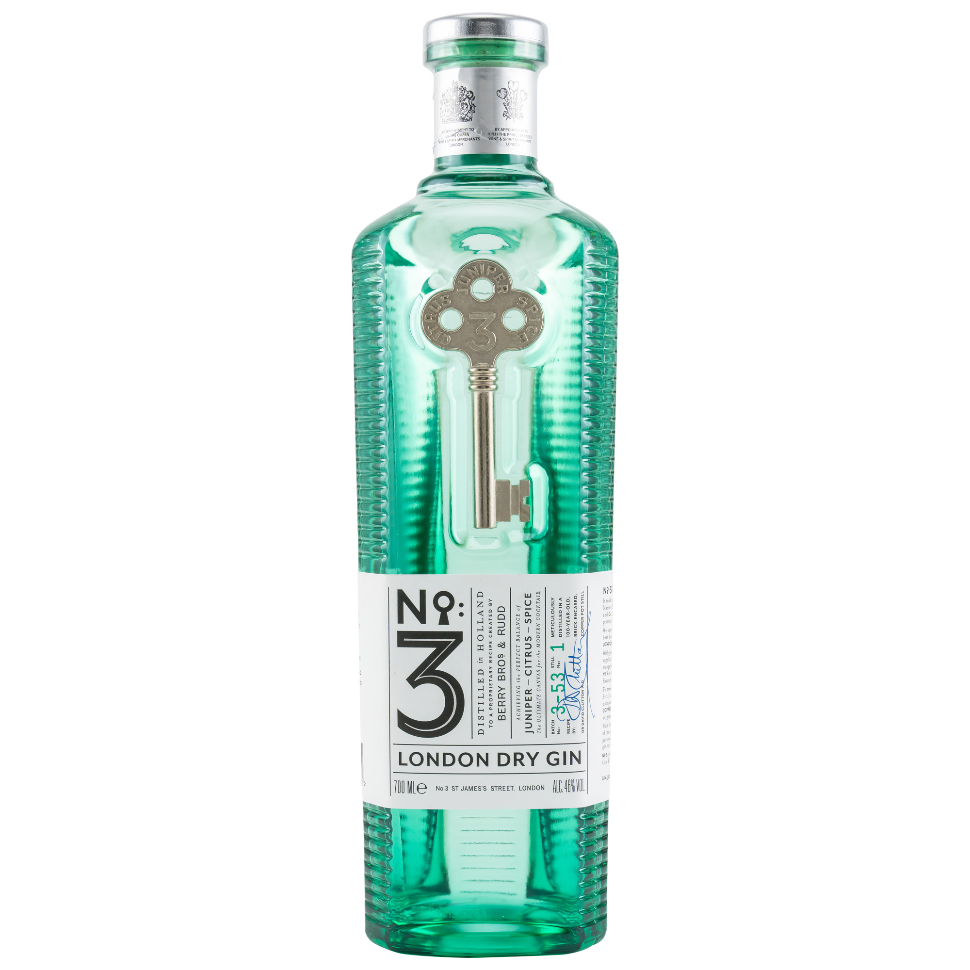 No. 3 London Dry Gin - 46% Vol