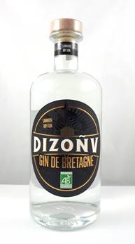 DIZONV, Gin de Bretagne, 40 %
